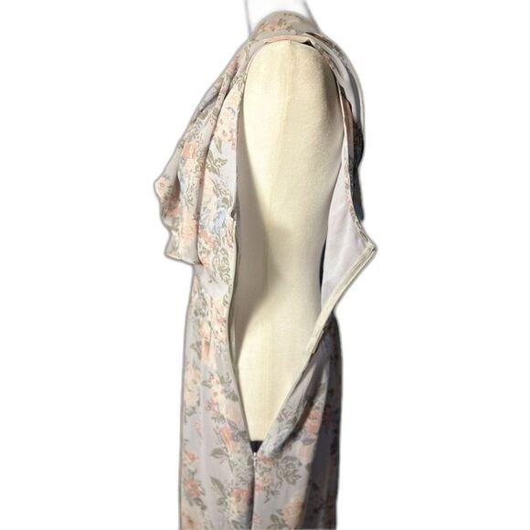 NWT-WAYF Flutter Sleeve Maxi Evening Formal Special events Dress M - Picture 6 of 12